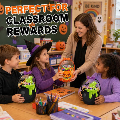 Halloween Plastic Goodie Bags,