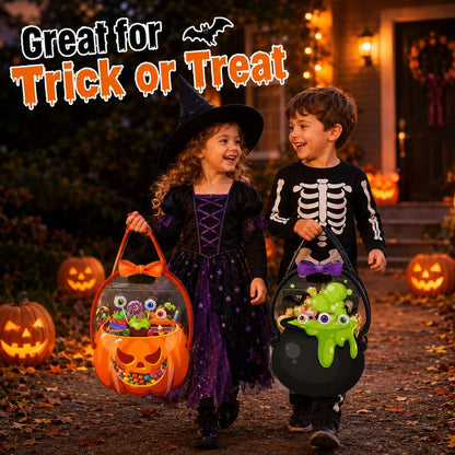 Halloween Plastic Goodie Bags,