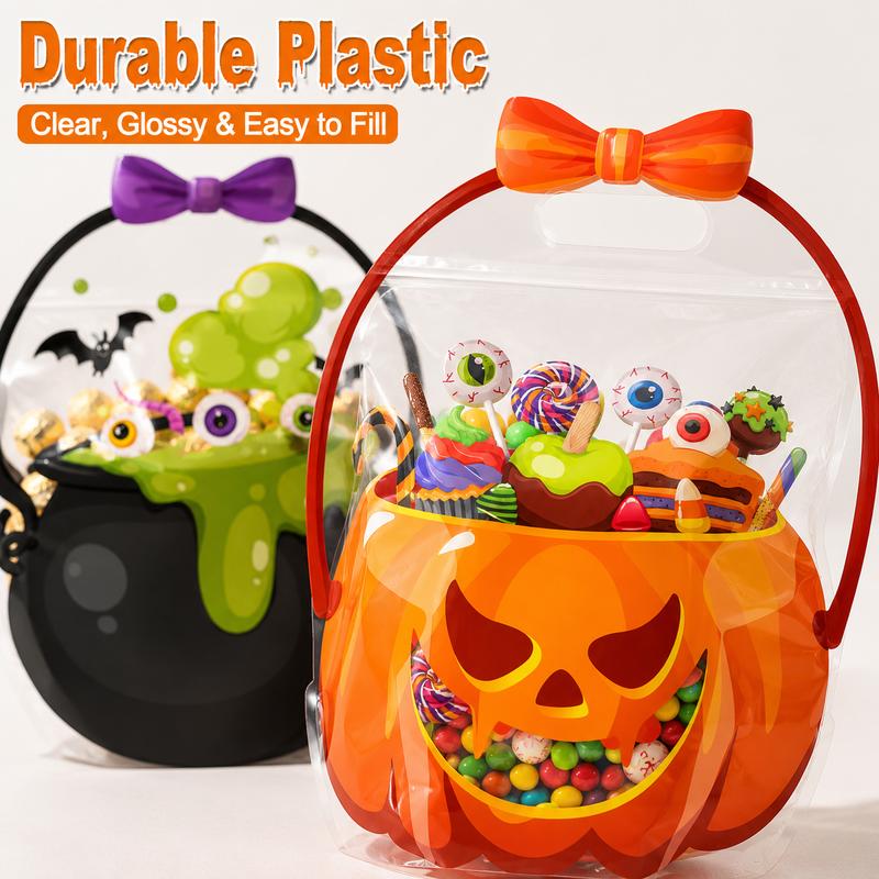 Halloween Plastic Goodie Bags,
